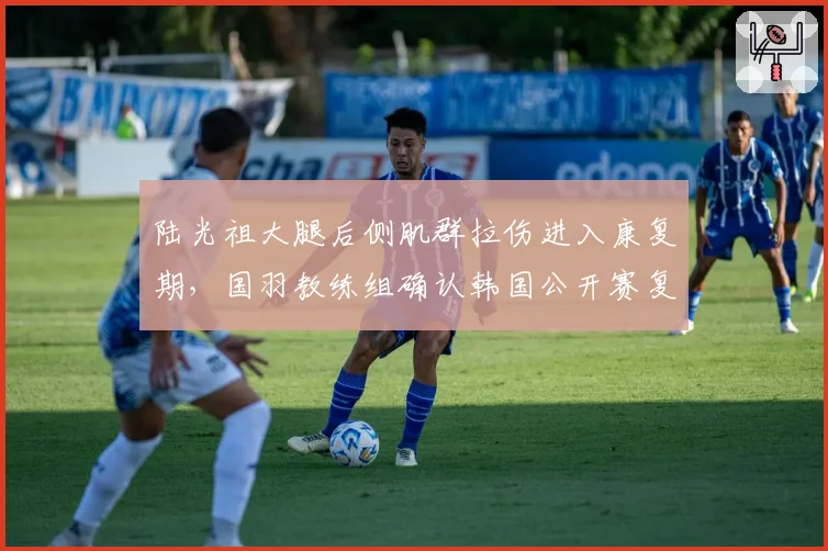 陆光祖大腿后侧肌群拉伤进入康复期，国羽教练组确认韩国公开赛复出无虞